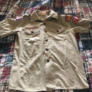 Bsa Scout shirt youth large